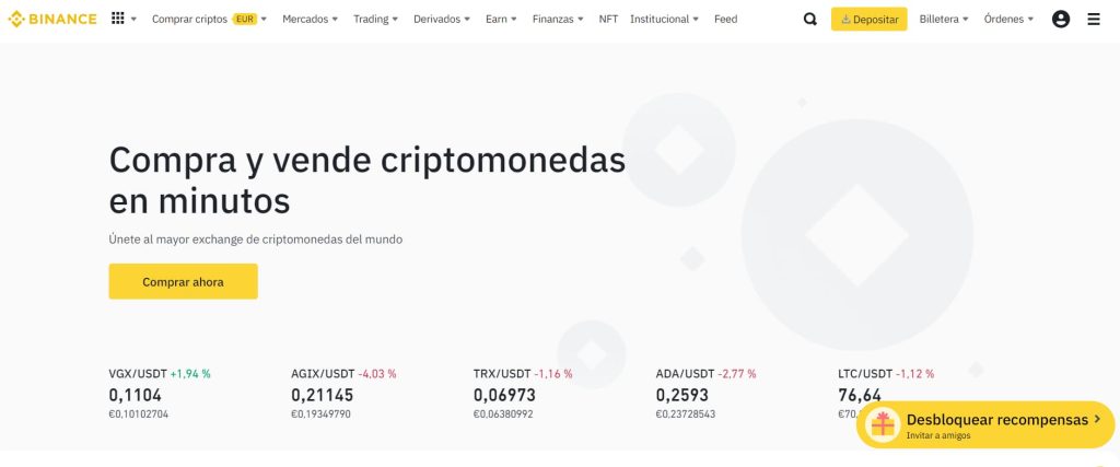 Inicia sesión en el Exchange